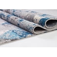 thumbnail image 5 of Ladole Rugs Turquoise Grey Blue Triangles Indoor Rug Mat Carpet Runner for Living Bed room Entry way Patio Small Medium Large Non Slip Skid Size 3x5. 4x6, 5 x 8, 7 x 10, 9 by 12, 11 feet ft, 5 of 5