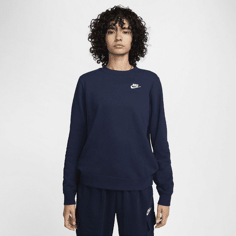 nike cropped crew neck sweatshirt