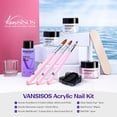 thumbnail image 2 of Kit de uñas acrílicas VANSISOS para principiantes con polvo de 3 colores, 2 of 7