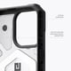 thumbnail image 5 of Funda URBAN ARMOR GEAR UAG Pathfinder para iPhone 15 Pro 6.1, transparente y plateado, 5 of 9