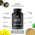 thumbnail image 3 of Mens Testo - with Black Maca, Tribulus - Testosterone Booster, Energy & Endurance - 120 Capsules, 3 of 7