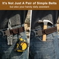 thumbnail image 5 of WHIPPY No Buckle Belts for Men Women Adjustable Metal Hook Elastic Belt Work Stretch Belt for Jeans Pants, 5 of 6