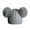 Gray, variant on Childrens Baby Knitting Wool Hemming Hat Keep Warm Winter Hiarball Ball Cap One Size
