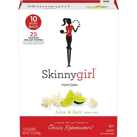 (3 Pack) Orville Redenbacher's Skinnygirl Microwave Popcorn, Lime & Salt Popcorn, 1.5 Oz, 10 (Best Microwave For Popping Popcorn)