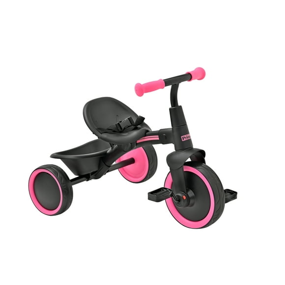 Triciclo Infantil Prinsel City Barra Desmontable Rosa