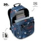 thumbnail image 5 of TOTTO Mochila Escolar Grande para Niño Porta Laptop 14 Repelente a Líquidos | 20 L - ACUARELA Azul G, 5 of 6
