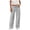 Grey, variant on zaveiop Woman Loose Washed Denim Pants Clothing Straight Minimalist Basic Retro Jeans (White, M)