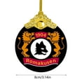 thumbnail image 3 of Unique And Beautiful Acrylic Lever Kusen Team Emblem Pendant With Beautiful Patterns And Ribbon Diameter Suitable For Indoor And Outdoor Decoration, 3 of 8