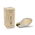 thumbnail image 2 of 48 Foot PS58 Edison Outdoor String Lights -  Suspended - Commercial Grade String Lights - Backyard Garden Gazebo – Cafe Market String Lights – Vintage Patio String Lights – 15 PS58 Bulbs, 2 of 5