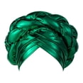 thumbnail image 3 of iHPH7 Head Wraps for Black Women Turban Headbands for Women Beanie for Women Head Scarf Head Wraps for Women, Green One Size, 3 of 4