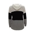 thumbnail image 5 of Jersey con capucha y bolsillo de manga larga con estampado de moda para mujer Fridja ghj987+5854, 5 of 5