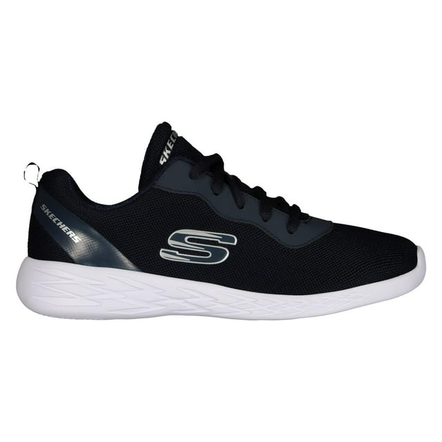 Tenis Mujer SKECHERS Agujetas Ajustables Memory Foam azul 21.5