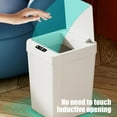 thumbnail image 5 of Three-mode Sensor Trash Can Touchless Sensor Trash Can 13 LiterSmall Capacity Trash Can With Lid Sensor Kitchen Bin Recycling For Kitchen/Living Room/Office, Usupdd 2025 Three-mode Sensor Trash, 5 of 7
