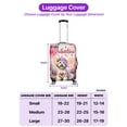 thumbnail image 5 of Hello Valentine’s Day Havanese Flower Crown Romantic Pink Floral Travel Luggage Cover Havanese Dog Lover Gifts Idea Suitcase Dust Protective Decor - 00031, 5 of 5