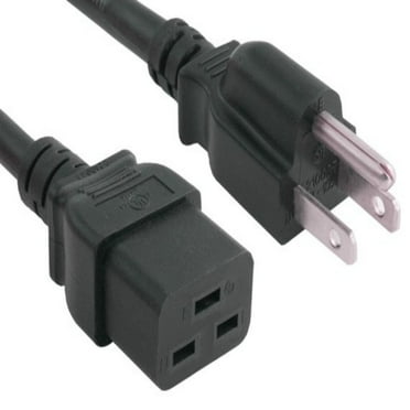 SANOXY Cables and Adapters; 10ft 14 AWG 15A 125V Power Cord (NEMA 5-15P to IEC320 C19)