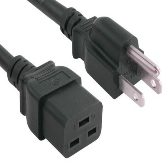 SANOXY Cables and Adapters; 6ft 14 AWG 15A 125V Power Cord (NEMA 5-15P to IEC320 C19)