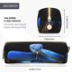 thumbnail image 3 of Fotbe Blue Viper Snake Estuche para Lápices de Cuero con Estampado, Estuche con Cremallera Resistente, Organizador Compacto y Elegante para Papelería, 3 of 7