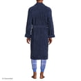 thumbnail image 2 of Lands' End Men's Full-Length Turkish Cotton Terry Bathrobe – 55" Length | Plush, Absorbent, 2 Pockets, Spa Comfort, 2 of 6