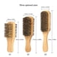 thumbnail image 1 of Cepillo para barba de melena de cerdo para hombre, cepillo para barba de doble cara con mango de madera, peine, cepillo para barba de nailon, 1 of 5