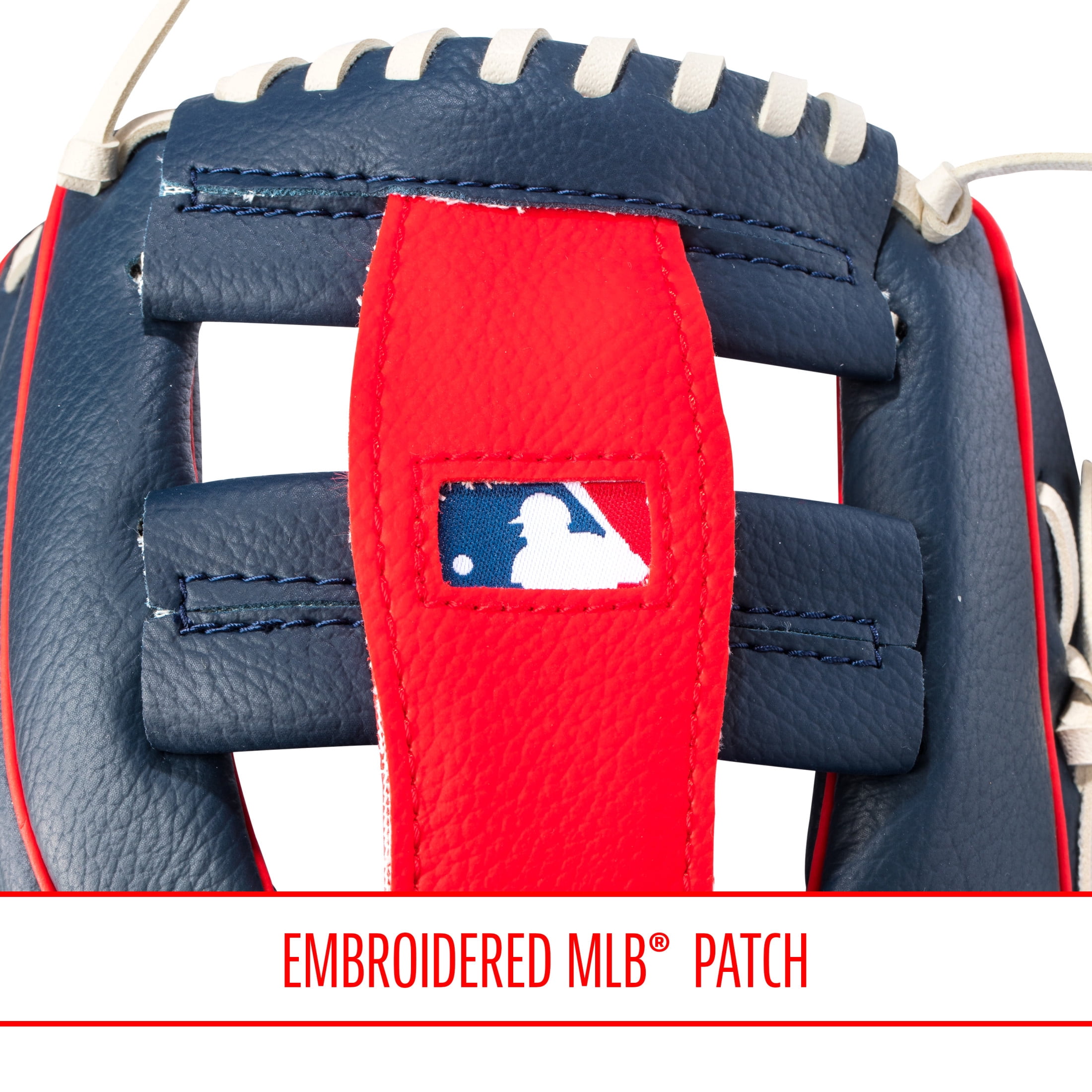 Franklin Sports MLB Cleveland Guardians Youth Teeball Glove + Ball Set, 9.5 in