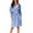 501_Blue, variant on Plus Size Robe for Women Fleece Loungewear Oversized Hooded Women's Robes Bath Womens Bathrobe Blue
