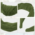 thumbnail image 3 of Diadema Anudada Ancha De Terciopelo, Diadema De Mujer, Aro Para El Cabello, Verde, 3 of 7