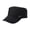 A1 Black, variant on Army Hats for Men Retro Daily Use Hat Roll Up Hat Outdoor Hat Adjustable Veteran Cap Breathable Quick Qry Flat Top Cap Foldable Walking Hat Uv Upf 80+ Plain Work Cap Veteran Hat Dark Gray