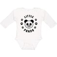 thumbnail image 3 of Inktastic Little Panda Boys or Girls Long Sleeve Baby Bodysuit, 3 of 5