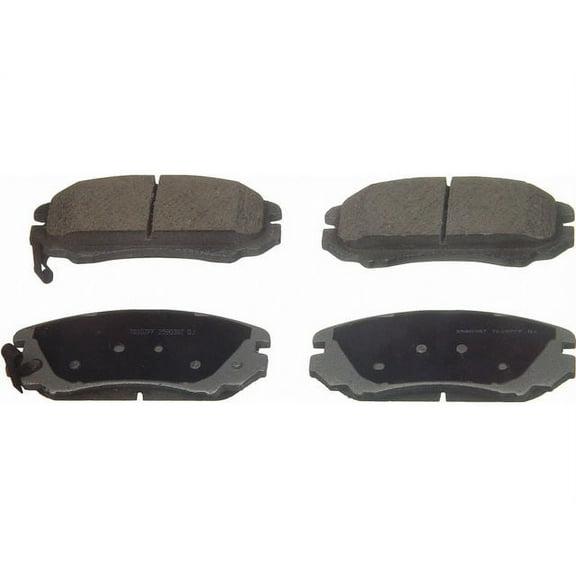 Front Brake Pad Set - Compatible with 2012 - 2013 Kia Soul