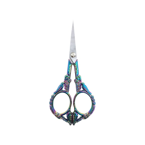 piaybook Embroidery Scissors Sewing Embroidery Scissors Small Vintage Sharp Detail Shears For Craft Artwork Needlework Yarn Handicraft DIY Tool Thread Snips for Adults and Students