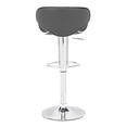 thumbnail image 4 of Zuo Fly 24.8"-32.7" Bar Stool in Gray, 4 of 4