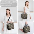 thumbnail image 6 of Pioneer Flower Floral Print Pattern Insulated Leakproof Lunch Box for Women, Large Lunch Bag for Tween Teen Adult, Loncheras Para Mujer for Work Beach Travel Picnic Camping, 6 of 6