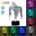 thumbnail image 1 of NARABB 3D Lamp Led Night Light Sensor 7 Color Changing Decorative Child Kids, 1 of 9