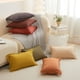 thumbnail image 2 of Nvzi Funda de almohada de algodón lavado de color sólido de 3 piezas, funda de almohada simple de color puro, con cualquier cama es brillante 19,69 x 19,69 pulgadas (azul), 2 of 5