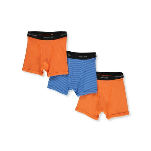 Fruit of the Loom Boys' 3-Pack Boxer Briefs (Big Boys)