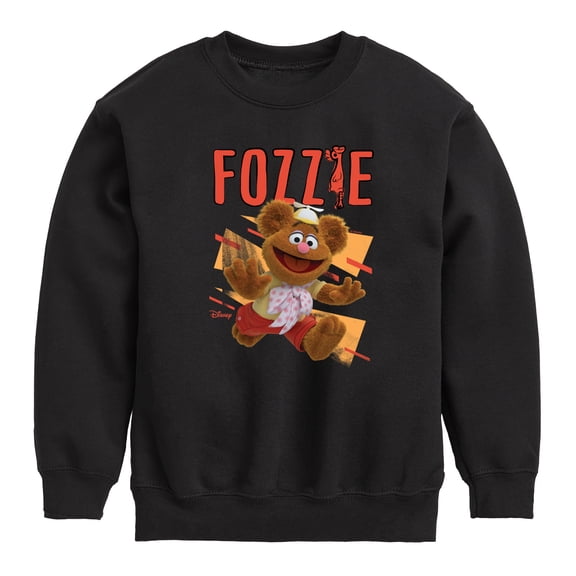 Muppet Babies - Baby Fozzie - Toddler & Youth Crewneck Fleece Sweatshirt