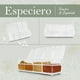 thumbnail image 4 of Especiero con cuatro compartimentos para Condimentos con Cucharas,color Transparente Idea Nuova Contenedores transparesntes con cucharas, 4 of 7