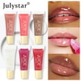 thumbnail image 3 of Julystar Fruity Juice Lip Gloss Oil, Hydrating Smoothing Lip Treatment, Creates Plump Glossy Mirror Shine, Long-Lasting Dewy Moist Lip Tint for Everyday Makeup, 3 of 10