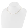 thumbnail image 3 of Primal Gold 14 Karat Yellow Gold Diamond Station Cable Necklace, 3 of 4