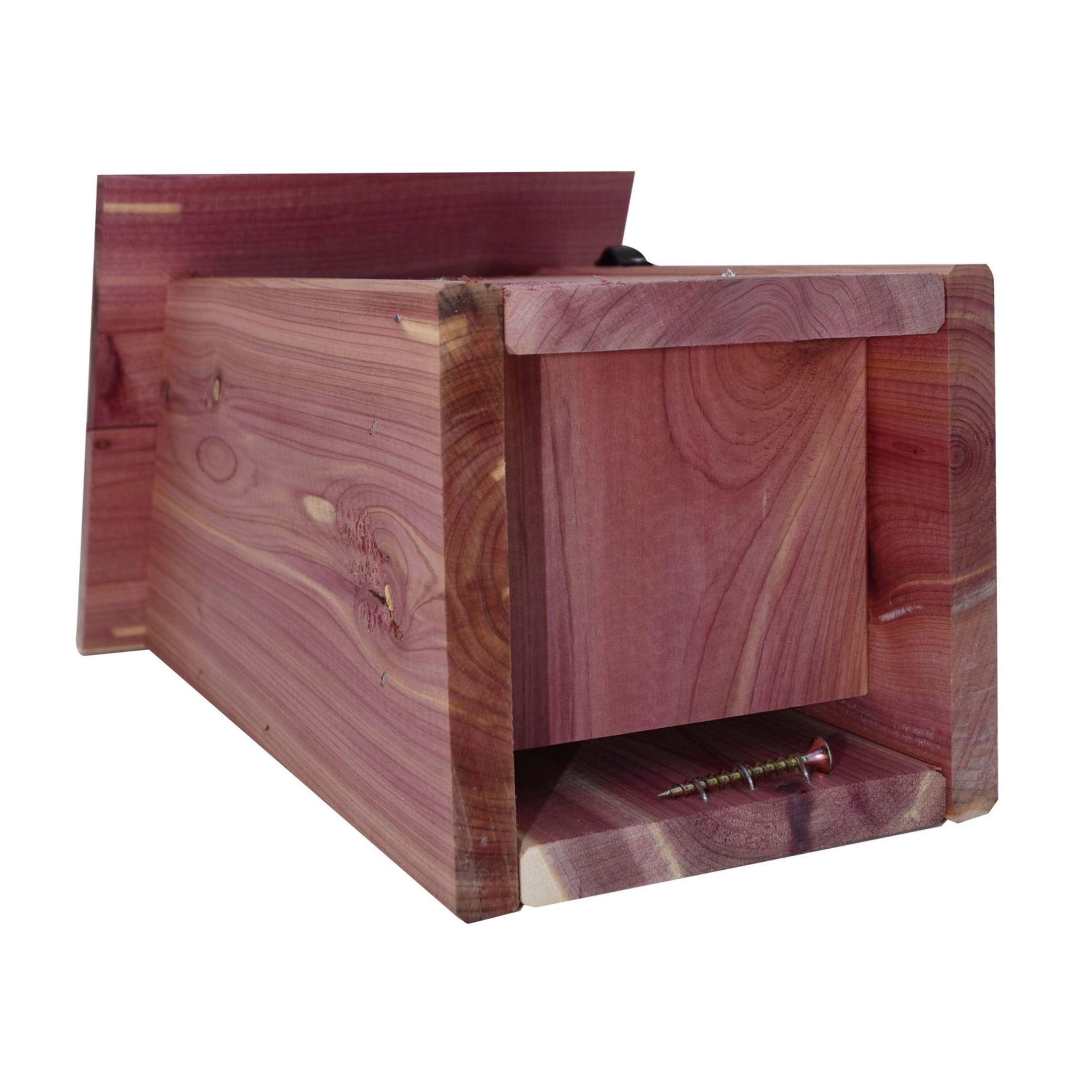 Pennington Red Cedar Bluebird Wild Bird House, 2 Pack 13'' Tall