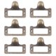 thumbnail image 1 of 1 Conjunto Tarjetas Soporte Cajón Tirón Manija Armario Mueble Manija Mueble Manija, 1 of 5
