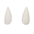 thumbnail image 1 of Horror False Teeth Prop, Cosplay Fangs Adhesive 1 Pair ABS Material  for  Party, 1 of 8