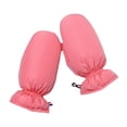 thumbnail image 2 of Guantes de plumón Zulema para clima frío resistentes al viento para trotar caminar esquiar Rosa, 2 of 8
