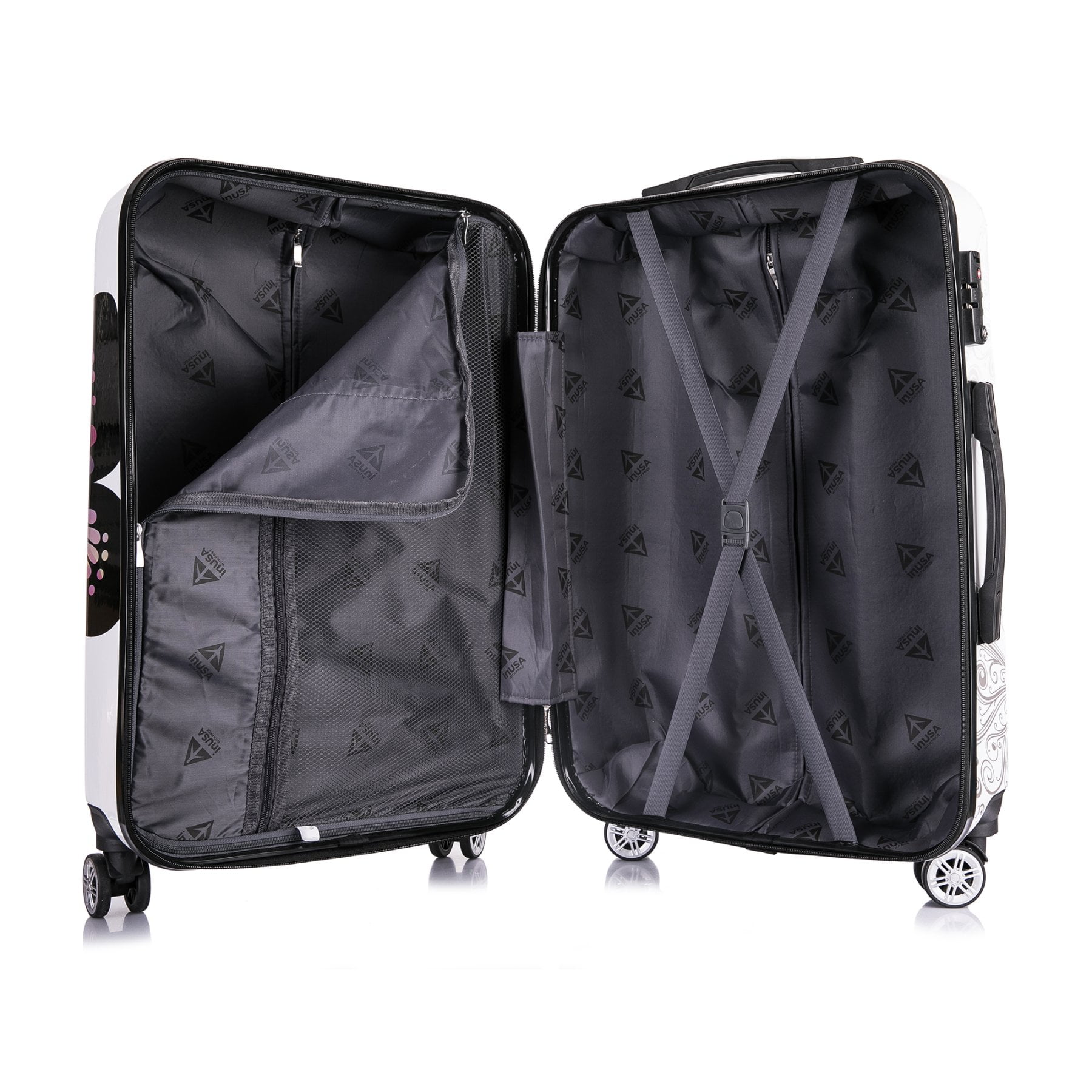 InUSA Prints 28" Lightweight Hardside Spinner Luggage