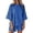 short sets 38#BU1, variant on WAYUTE 2 Piece Sets for Women Oversized 3/4 Sleeve Solid Color Tops and Elastic Waist Baggy Trendy Shorts Sets Loungewear