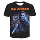 thumbnail image 1 of Nueva película de suspenso 3D impreso camiseta verano moda horror fantasma hombres y mujeres camiseta de Navidad de manga corta tops, 1 of 4