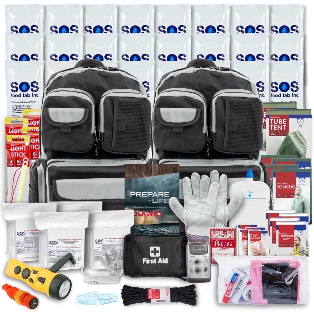 Datrex 125-ml Emergency Disaster or Survival Water Pouch (Pack of