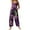 Dark Purple, variant on Fgvctg Mardi Gras Womens Overalls Sleeveless Carnival Party Spaghetti Straps Overalls Trendy Wide Leg Pant Mask Graphic Bib Overalls Romper Sprimg Pants With Pockets Purple XXXL