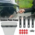 thumbnail image 3 of ABS Frameless License Plate Mount for Vehicles, Virtually Invisible & Non - Interfering with Sensors, 3 of 8