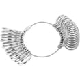 thumbnail image 3 of Finger Gauge, Metal Ring Sizer Jewelry Size Measure Tool Measuring Stick for Measure for Ring for Wedding Rings for Class Rings(ring), 3 of 4